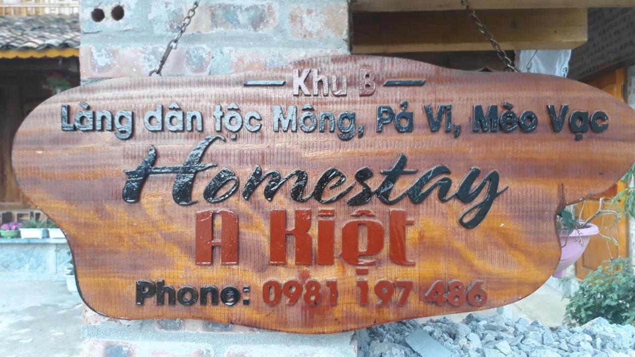 A Kiệt Homestay Meo Vac Luaran gambar
